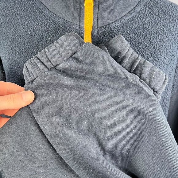 Vans Fleece Pullover Sweatshirt Half Zip Jacket Small - Picture 8 of 10